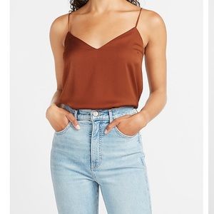 Express Satin V-neck Cami